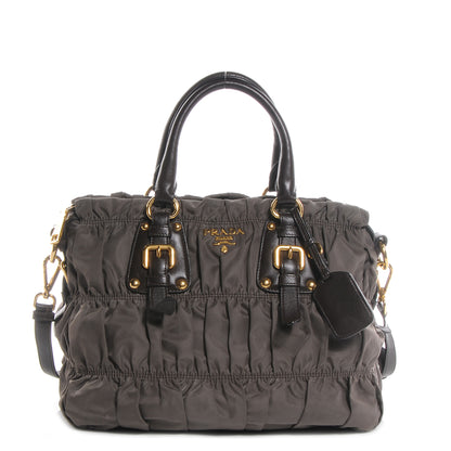 Prada Tessuto Nylon Gaufre Tote Fumo 1 of 11