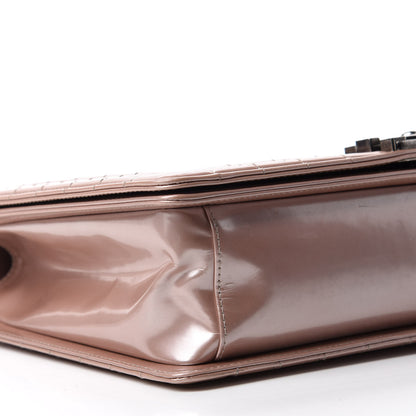 Chanel Iridescent Glazed Calfskin Large Boy Flap Light Pink 6 of 18