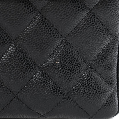 Chanel Caviar Quilted Maxi Double Flap Black 13 of 14