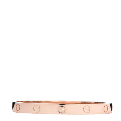 Cartier 18K Pink Gold LOVE Bracelet 17 1 of 4