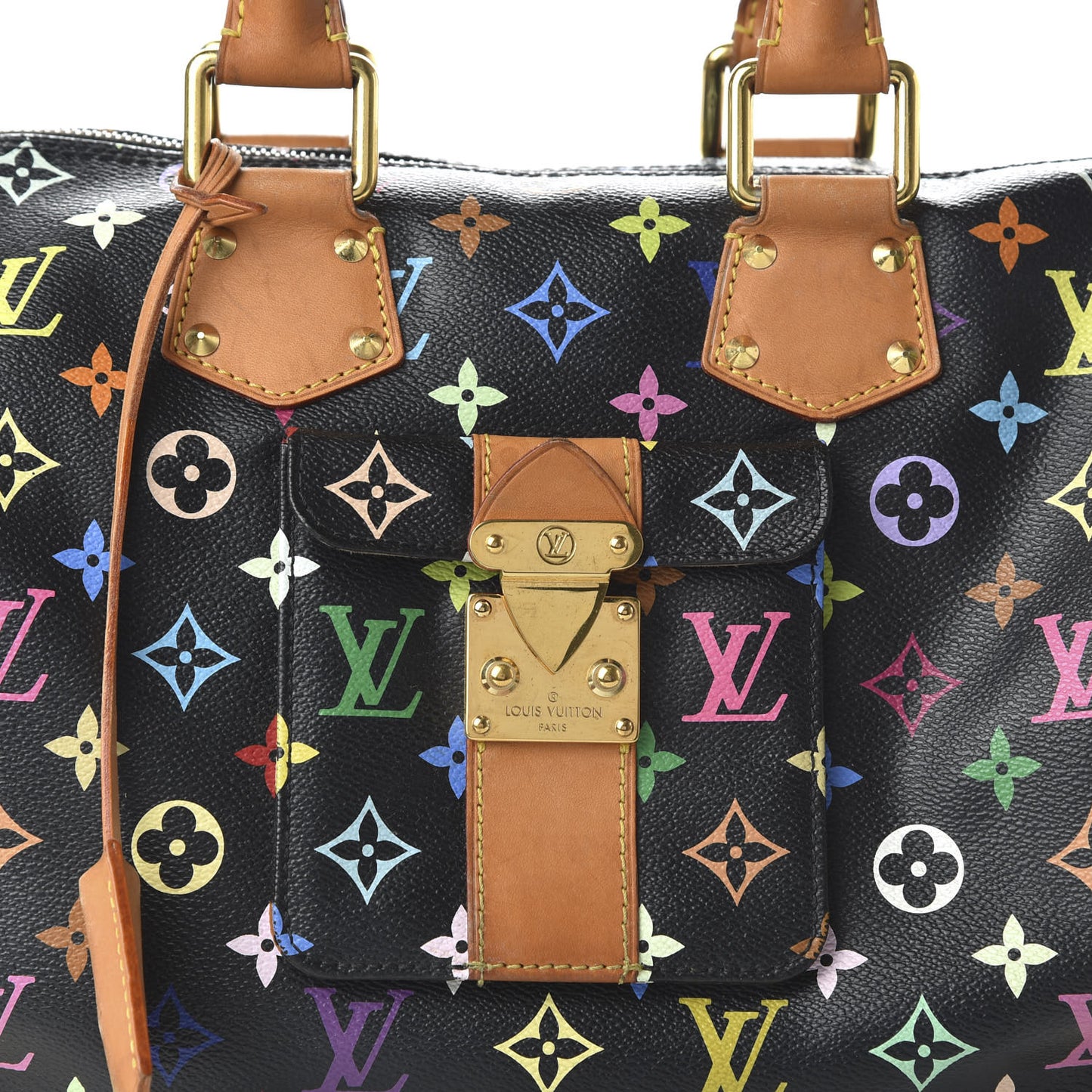 Monogram Multicolor Speedy 30 Black