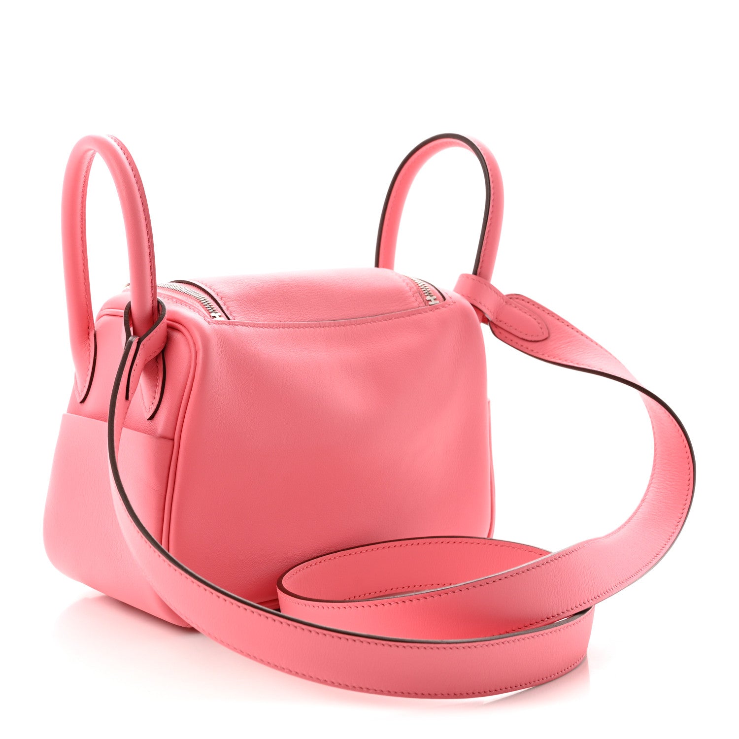Hermes Swift Mini Lindy 20 Rose Ete 3 of 11