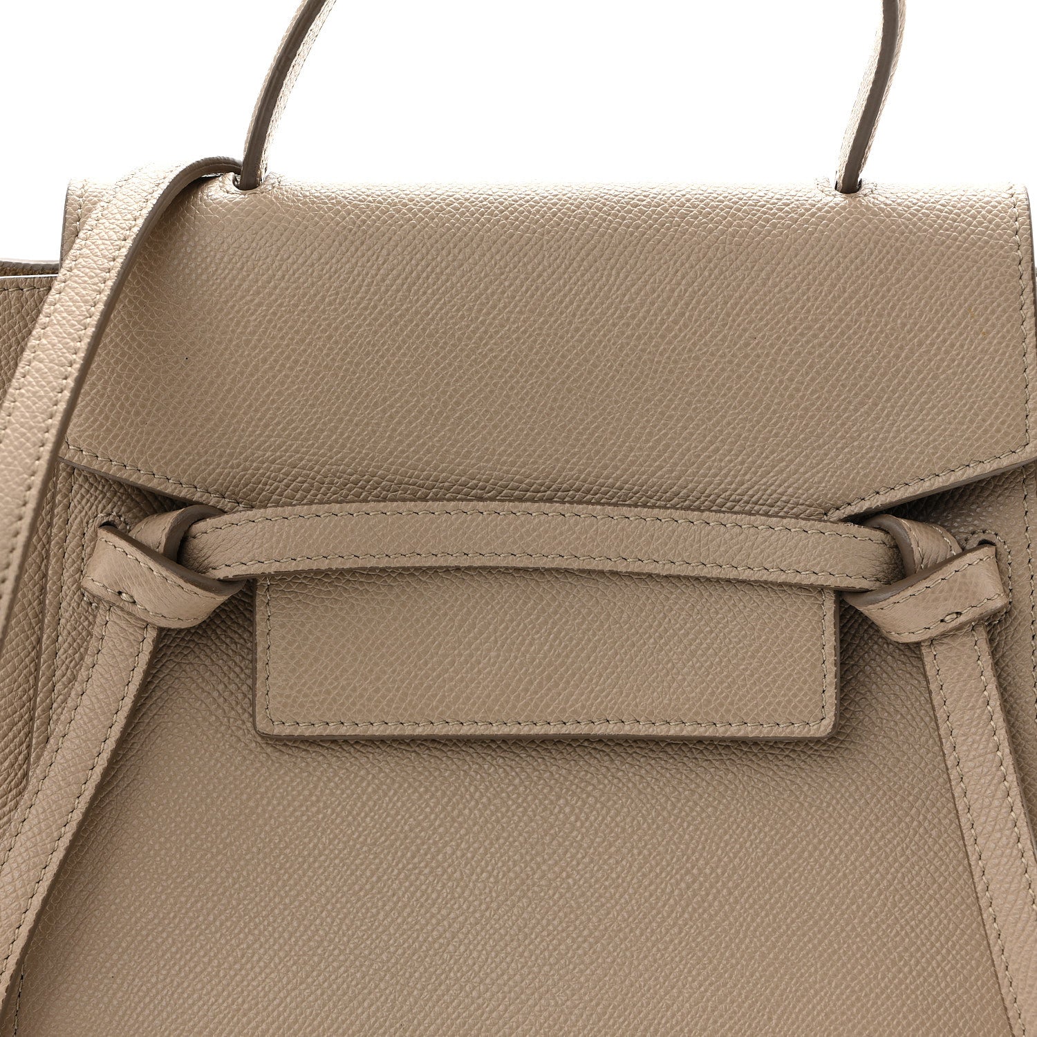 Celine Grained Calfskin Nano Belt Bag Light Taupe 8 of 10