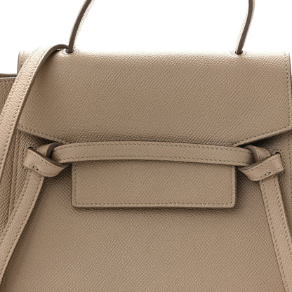Celine Grained Calfskin Nano Belt Bag Light Taupe 8 of 10