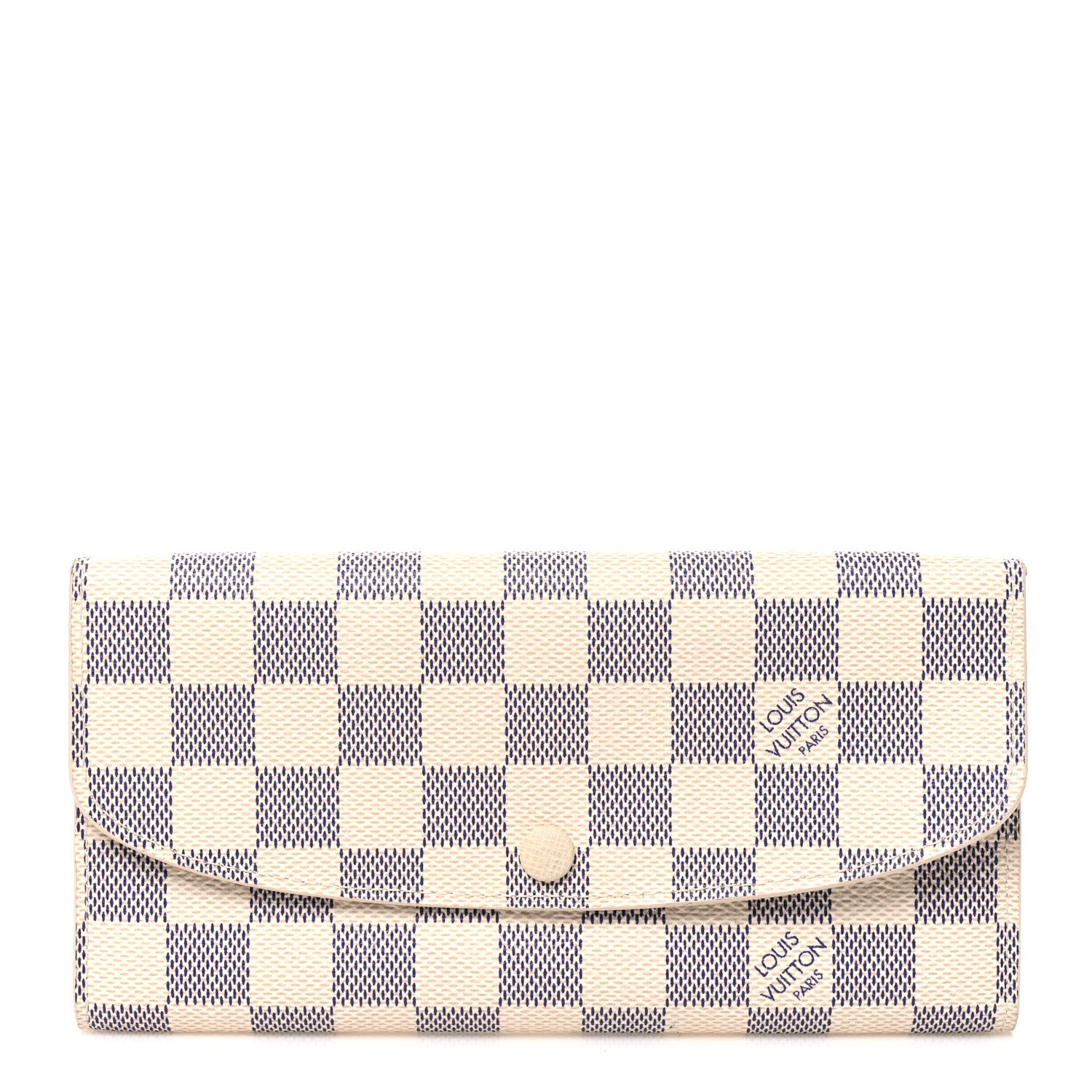 Louis Vuitton Damier Azur Emilie Wallet 1 of 7