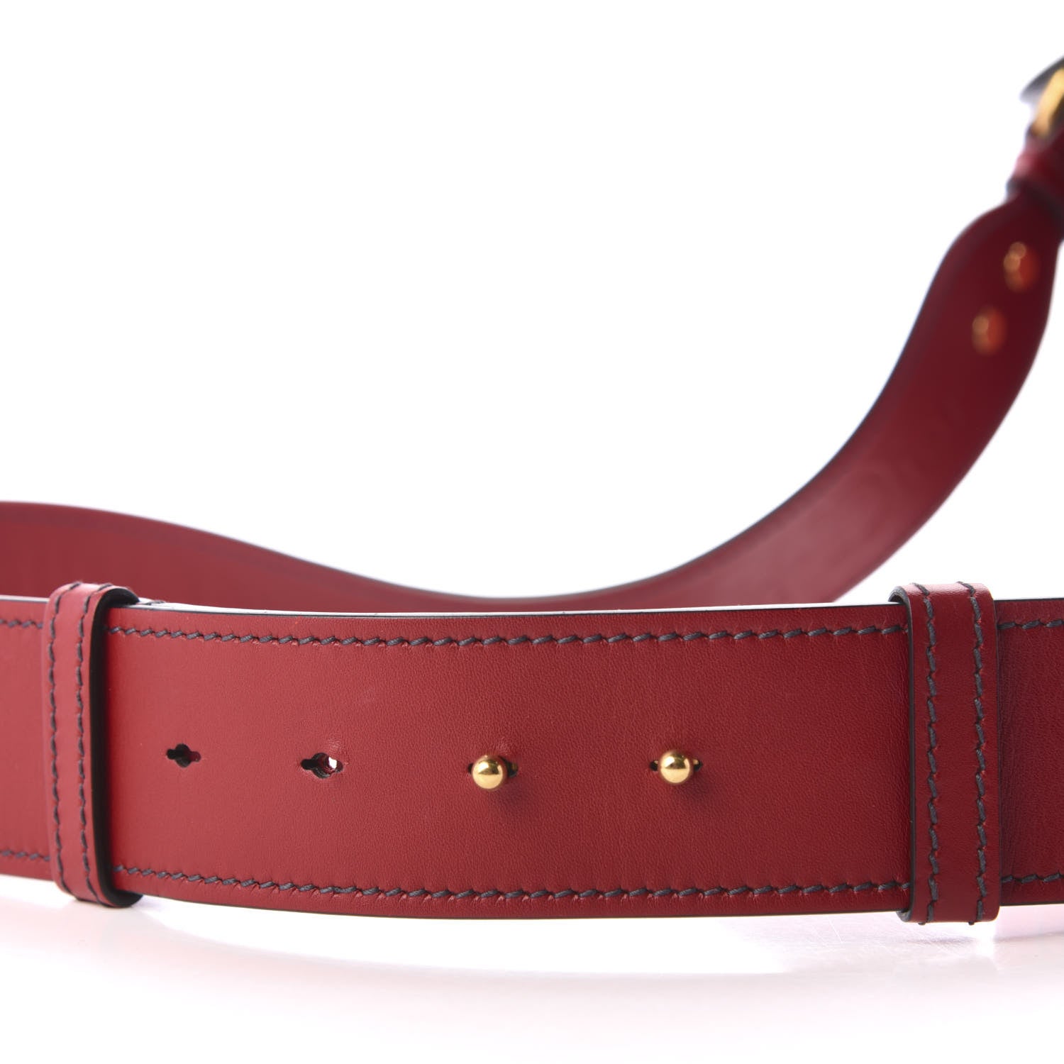 Christian Dior Smooth Calfskin Studded Dio(r)evolution Flap Bag Red 9 of 10