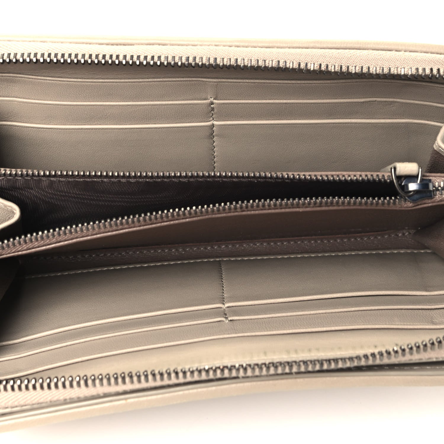 Bottega Veneta Nappa Intrecciato Zip Around Wallet Limo 4 of 4
