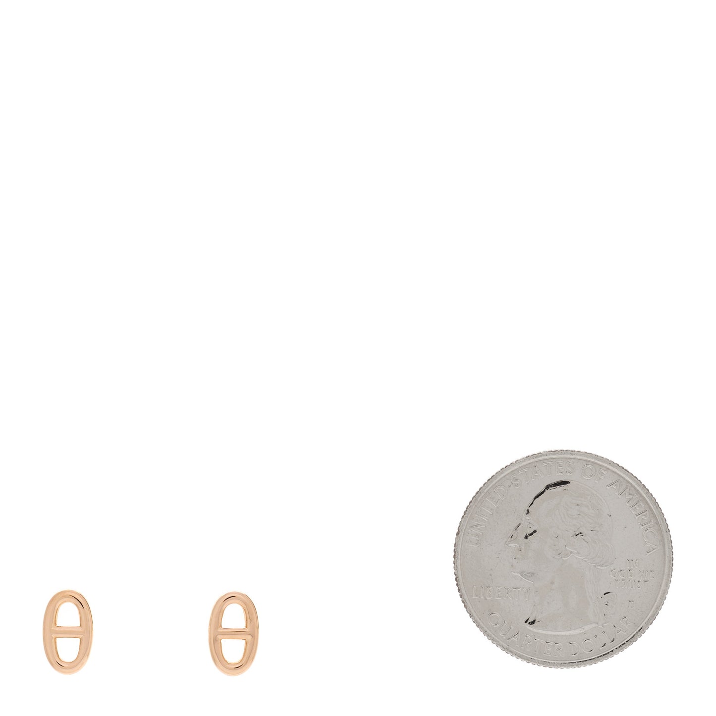 18K Rose Gold TPM Farandole Stud Earrings