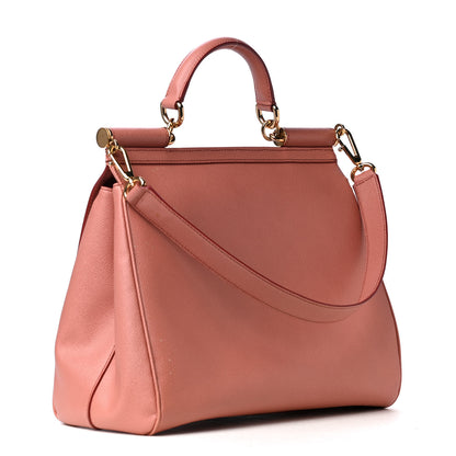 Dolce & Gabbana Dauphine Large Miss Sicily Satchel Pink 2 of 4