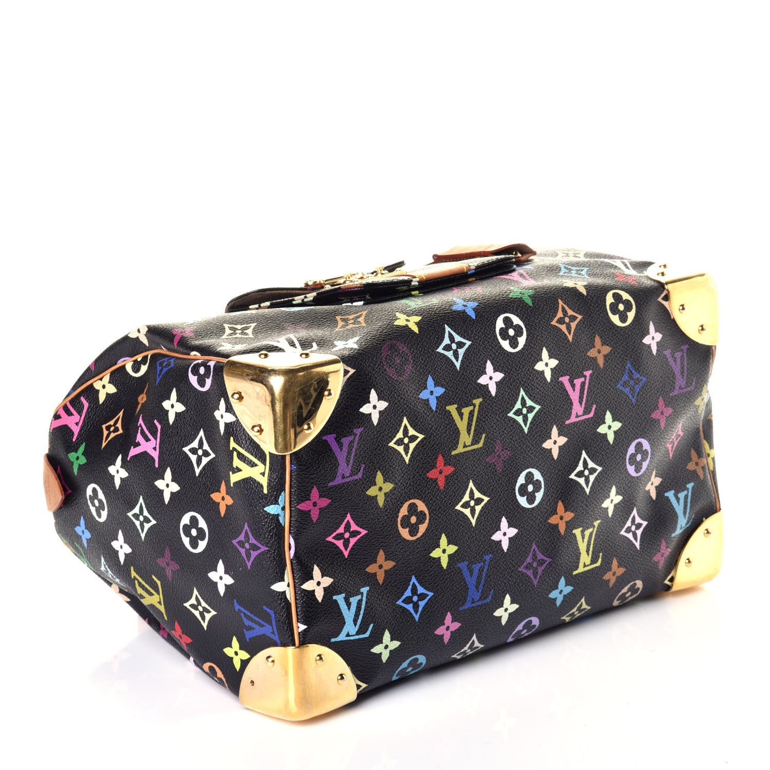 Louis Vuitton Monogram Multicolor Speedy 30 Black 4 of 10