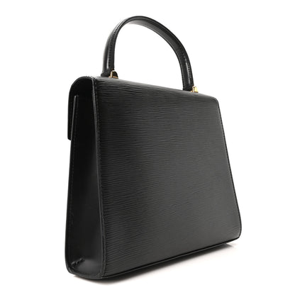 Louis Vuitton Epi Malesherbes Black 5 of 17