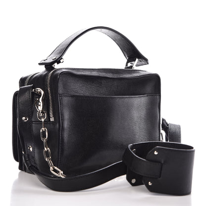 Versace Goatskin Small Stardvst Satchel Black 5 of 11