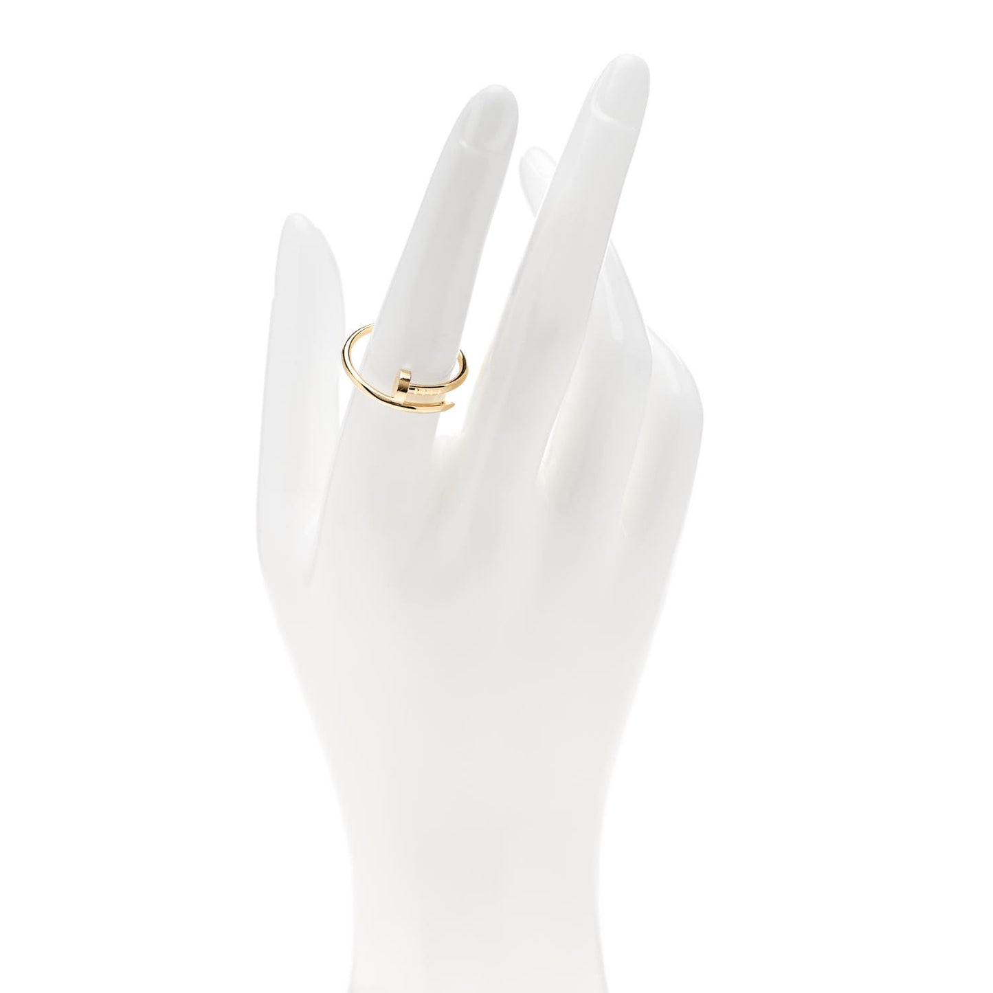 18K Yellow Gold Small Juste Un Clou Ring 57 8