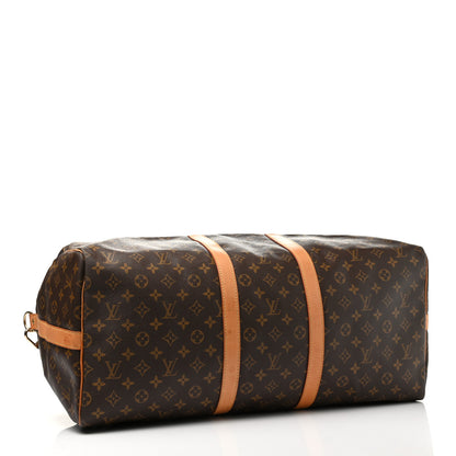 Louis Vuitton Monogram Keepall Bandouliere 55 4 of 14