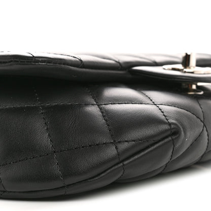 Chanel Calfskin Quilted CC Uniform Flap Belt Bag Black 9 of 10