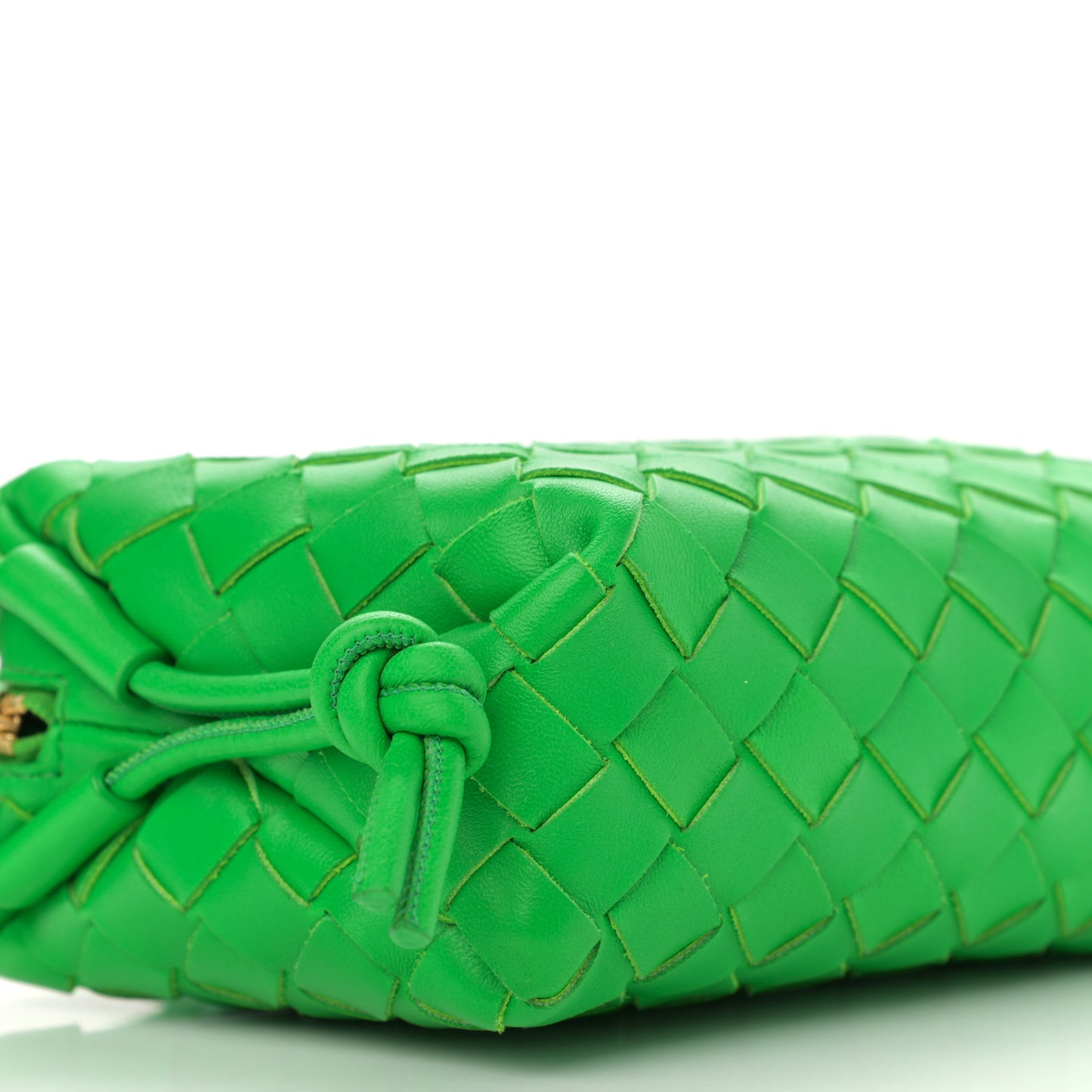 Nappa Intrecciato Mini Loop Camera Bag Parakeet