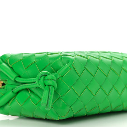 Bottega Veneta Nappa Intrecciato Mini Loop Camera Bag Parakeet 8 of 9