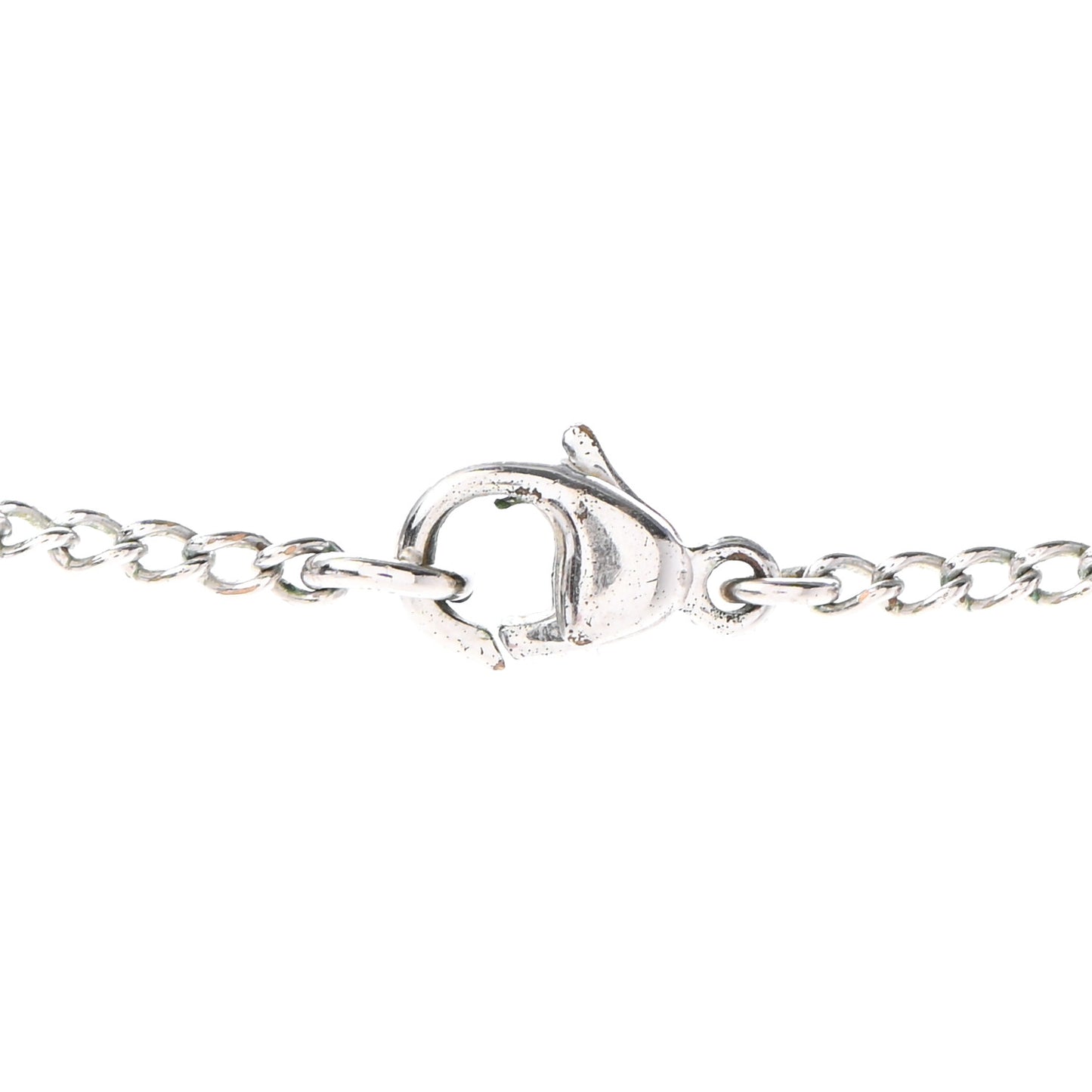 CC Pendant Necklace Silver