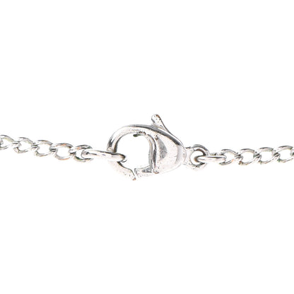 Chanel CC Pendant Necklace Silver 4 of 6