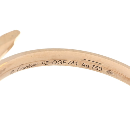 Cartier 18K Yellow Gold Small Juste Un Clou Ring 55 7.25 5 of 6