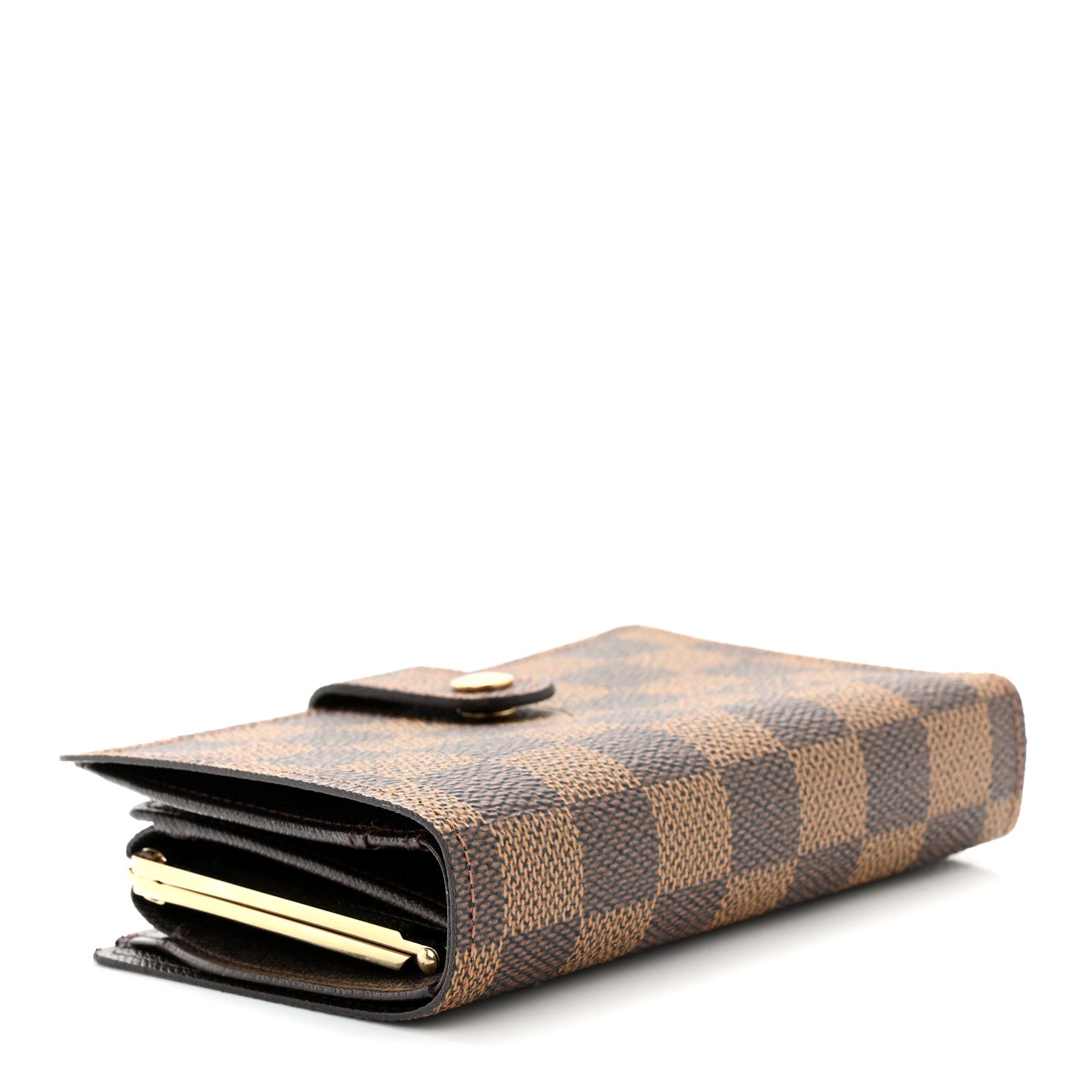 Louis Vuitton Damier Ebene French Purse Wallet 4 of 9