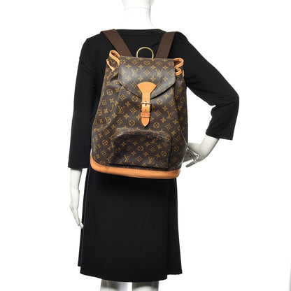 Louis Vuitton Monogram Montsouris GM Backpack 2 of 10