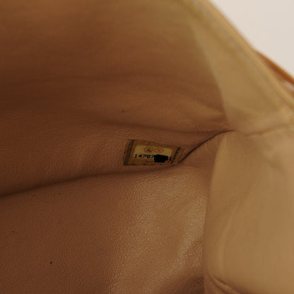 Chanel Lambskin Quilted Jumbo Double Flap Beige 8 of 9