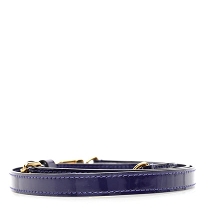 Louis Vuitton Vernis 16mm Adjustable Shoulder Strap Amethyste 2 of 3
