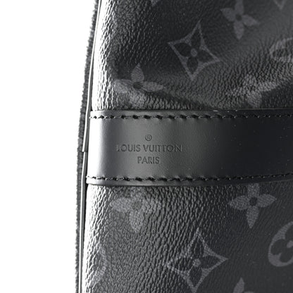 Louis Vuitton Monogram Eclipse Keepall Bandouliere 55 6 of 11