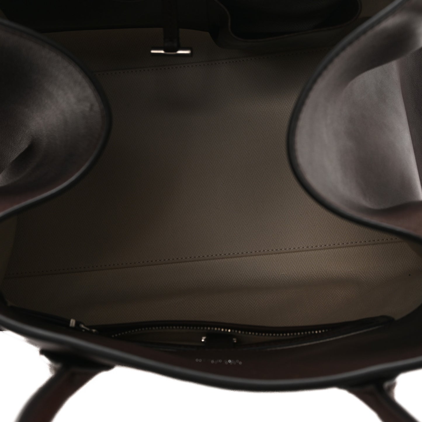 Polished Saddle Calfskin Soft Margaux 15 Chestnut