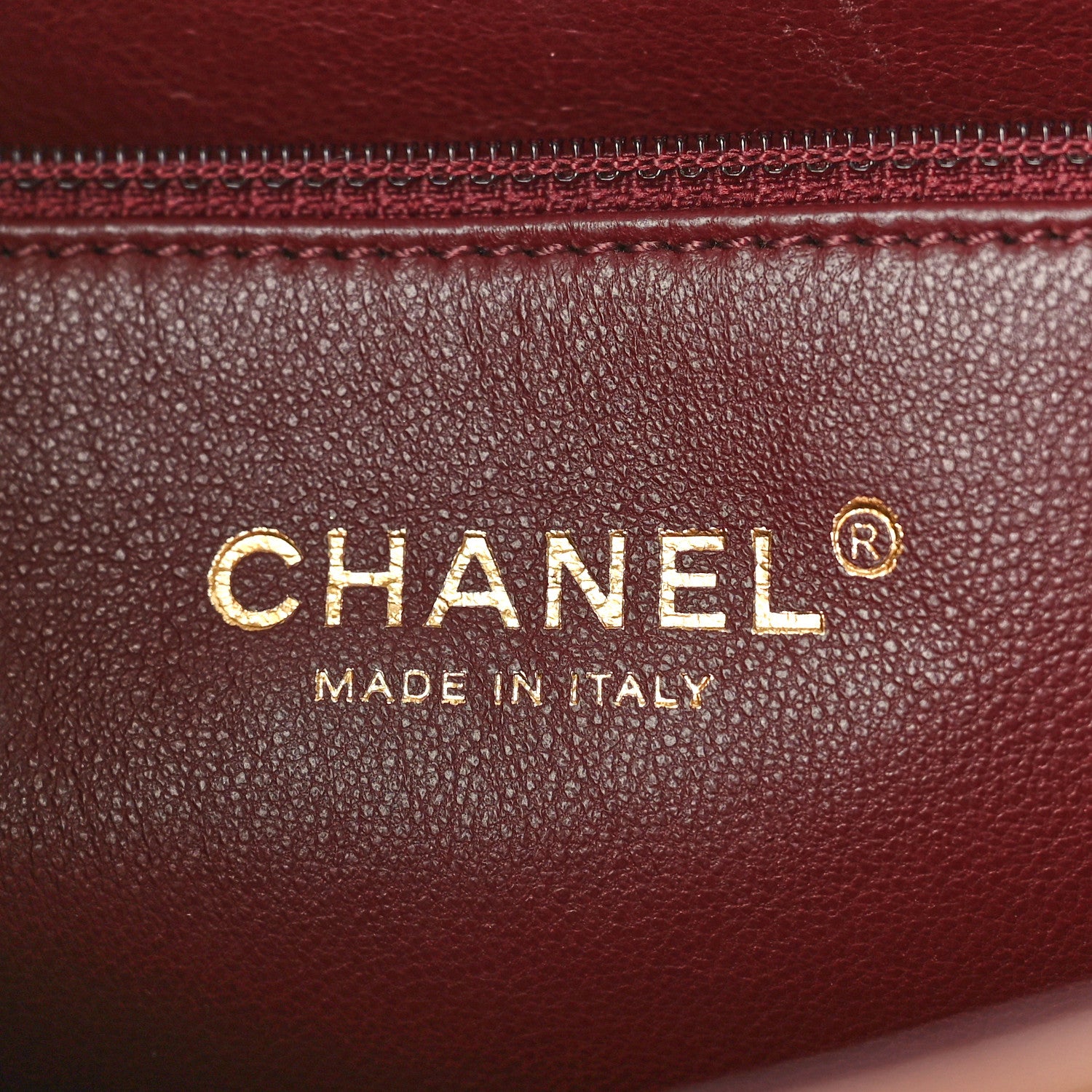 Chanel Lambskin Quilted Medium Diamond CC Flap Brown 6 of 11