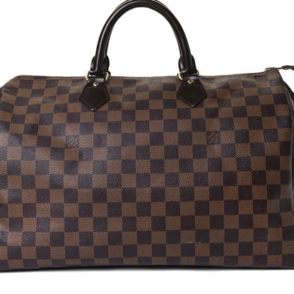 Louis Vuitton Damier Ebene Speedy 35 9 of 19
