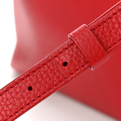 Louis Vuitton Taurillon Capucines PM Rubis 13 of 15