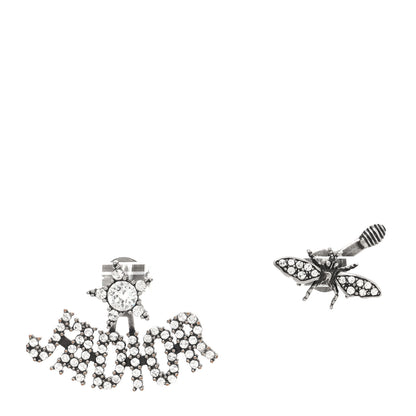 Christian Dior Palladium Crystal J'adior Earrings 1 of 4