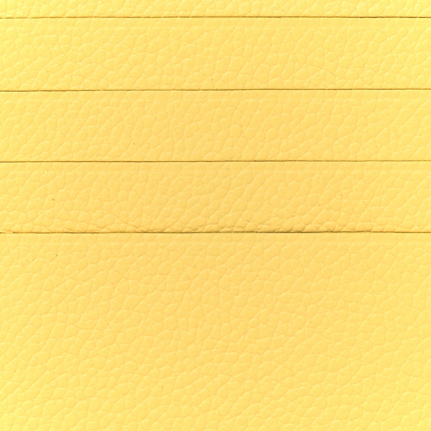 Calfskin Felicie Card Holder Insert Yellow