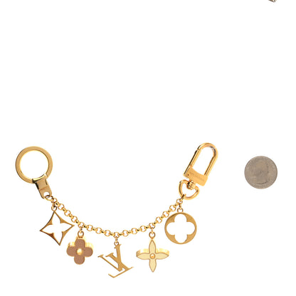 Louis Vuitton Fleur De Monogram Bag Charm Chain 3 of 6
