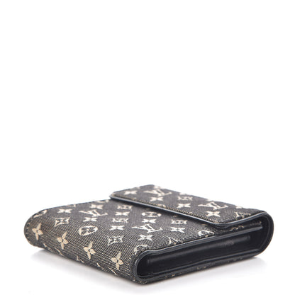 Louis Vuitton Mini Monogram Compact Wallet Black 4 of 9