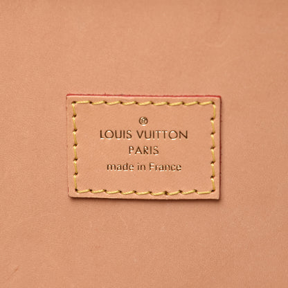 Louis Vuitton Monogram Calf Hair Spikes Iconoclasts Christian Louboutin Tote Red 6 of 14