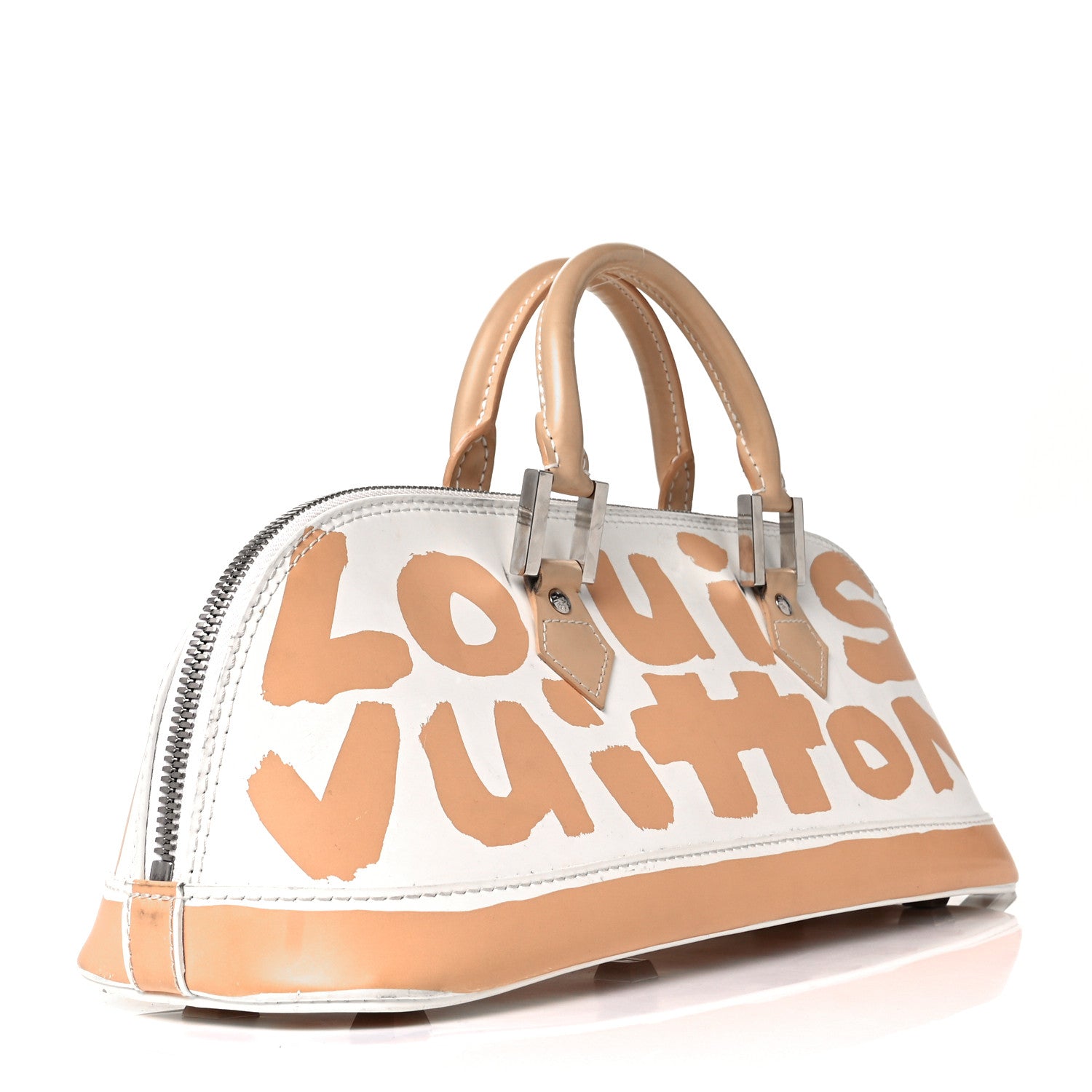 Louis Vuitton Graffiti Alma Horizontal Peach 2 of 7
