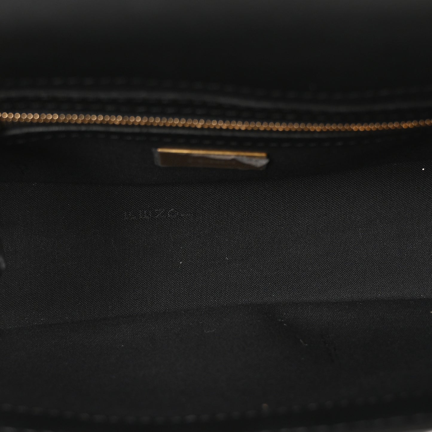 Nappa FF 1974 Embossed Baguette Black