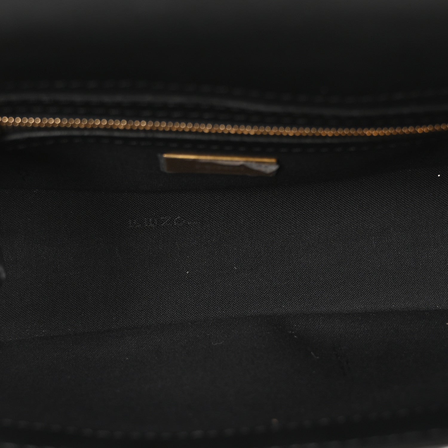 Fendi Nappa FF 1974 Embossed Baguette Black 5 of 9