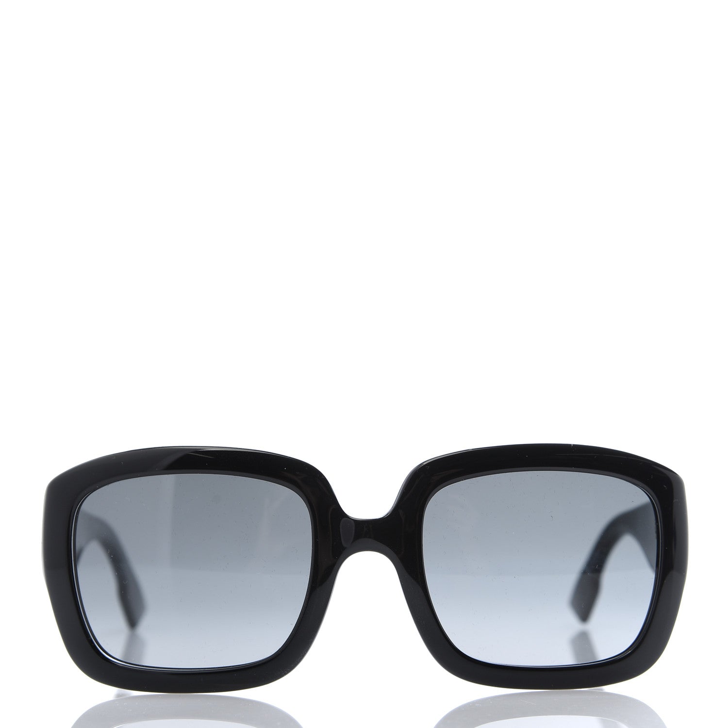 Christian Dior Dior Square Sunglasses Black 2 of 7
