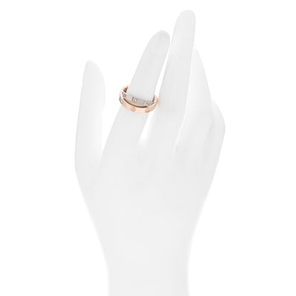 Cartier 18K Pink White Gold 6 Diamond LOVE Ring 49 4.75 2 of 6