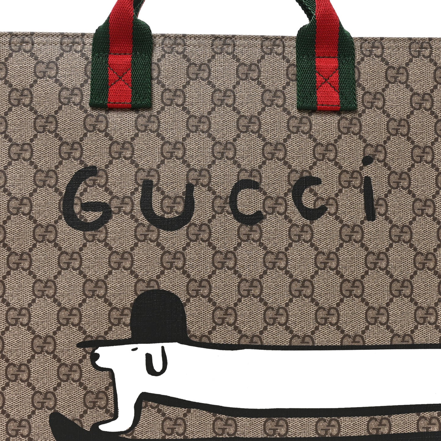 GG Supreme Monogram Dachshund Childrens Tote