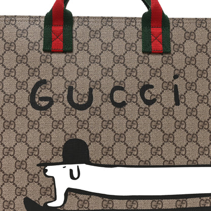 Gucci GG Supreme Monogram Dachshund Childrens Tote 8 of 10