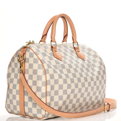 Louis Vuitton Damier Azur Speedy Bandouliere 30 4 of 10