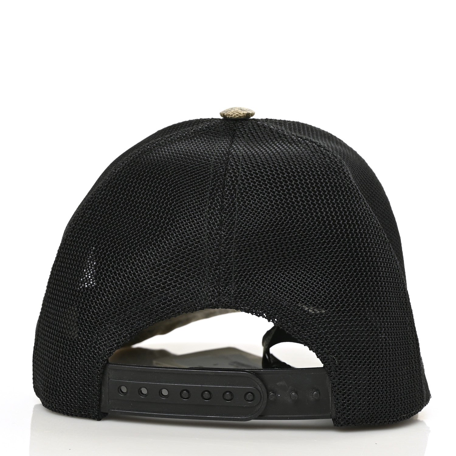 Gucci GG Supreme Monogram Bosco Patch Baseball Hat S Beige Malva 5 of 7