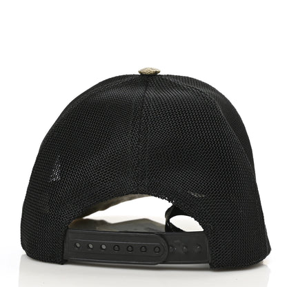 Gucci GG Supreme Monogram Bosco Patch Baseball Hat S Beige Malva 5 of 7