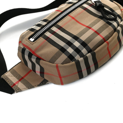 Burberry Nylon Vintage Check Small Cannon Bum Bag Archive Beige 11 of 15
