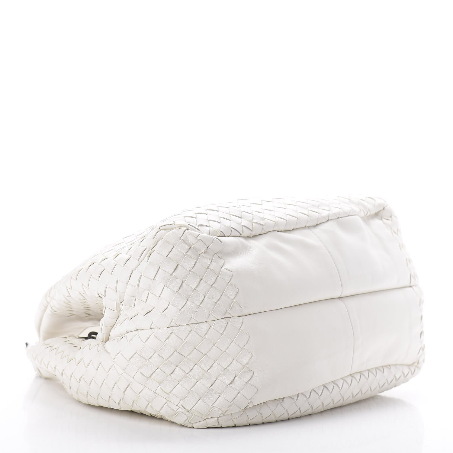 Bottega Veneta Nappa Intrecciato Medium Campana Hobo White 4 of 9